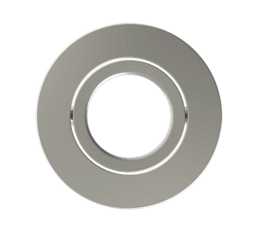 Perfy Plus Abdeckring Chrom - 0